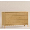 Swell 6-Drawer Assembled Dresser in Honey - Dressers - 8
