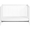 Sprout 4-in-1 Convertible Crib with Toddler Bed Conversion Kit, White - Cribs - 4