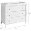 Sprout 3-Drawer Changer Dresser, White - Dressers - 3