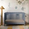 Swell 4-in-1 Convertible Crib with Toddler Bed Conversion Kit in Cove Blue - Cribs - 9