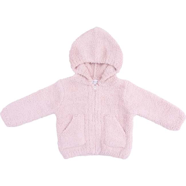 Chenille Hooded Jacket, Blush