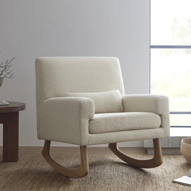 Sleepytime Rocker, Ivory Boucle