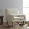 Sleepytime Rocker, Ivory Boucle - Nursery Chairs - 2