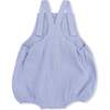 Sunsuit, Solid Muslin Blue Blizzard - Rompers - 1 - thumbnail