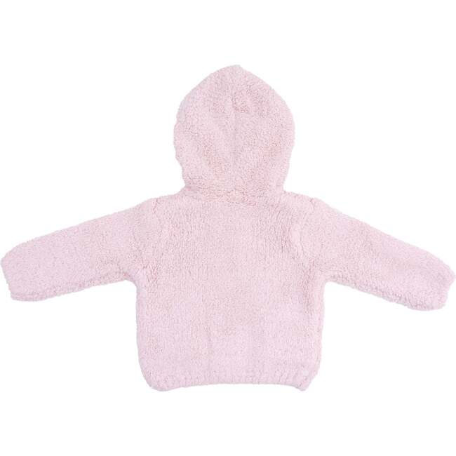 Chenille Hooded Jacket, Blush - Jackets - 3