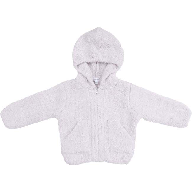 Chenille Hooded Jacket, Natural