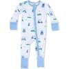 Convertible Romper, Vintage Golf Carts Blue - Rompers - 2