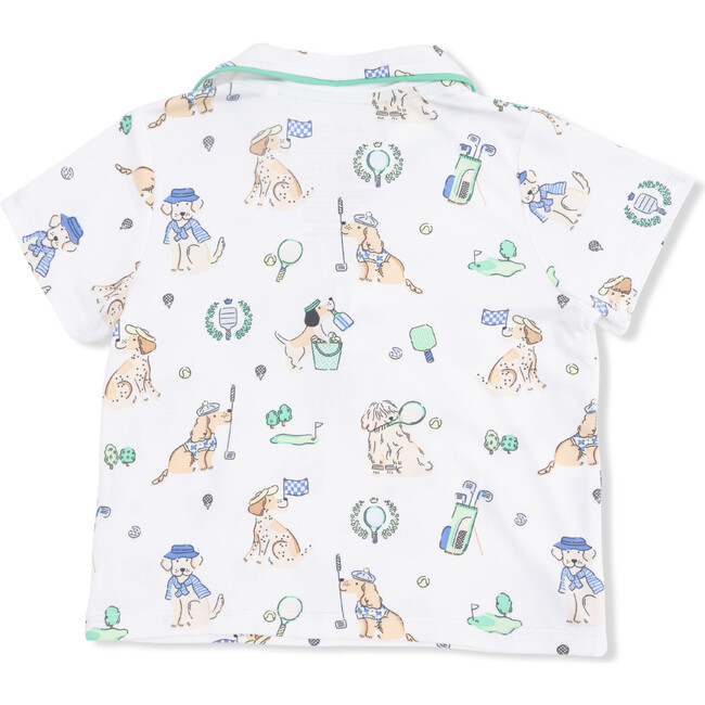 Polo with Casual Short & Bucket Hat, Country Club Dogs Neutral - Mixed Apparel Set - 3