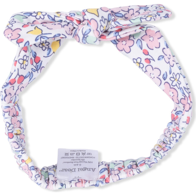 Ruffly Strap Overall & Headband, Elizabeth's Garden