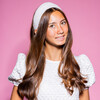 Monica Headband, White - Headbands - 2