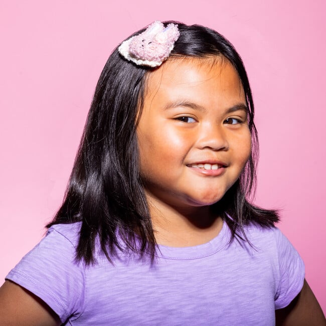 Kiki Hairclip, Pink - Hair Accessories - 3