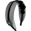 Sharon Headband, Black & White - Headbands - 3