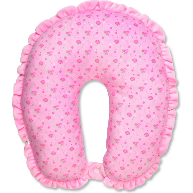 Pretty in Pink Neck Pillow