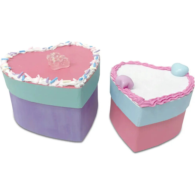 Make Your Own Heart Cakes Trinket Boxes