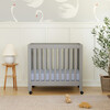 Origami Mini Crib, Grey - Cribs - 11
