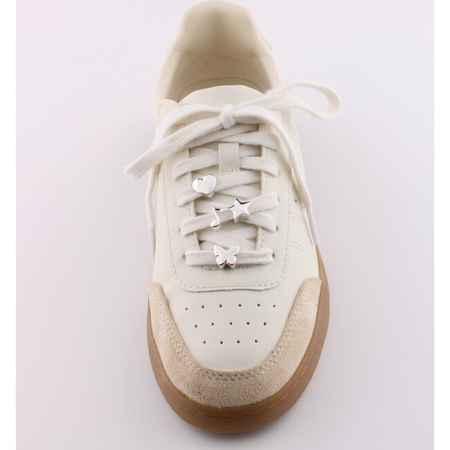 Silver Emoji Shoe Charm Set