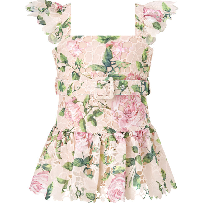 Leonora Embroidered Mini Dress (Baby), Floral