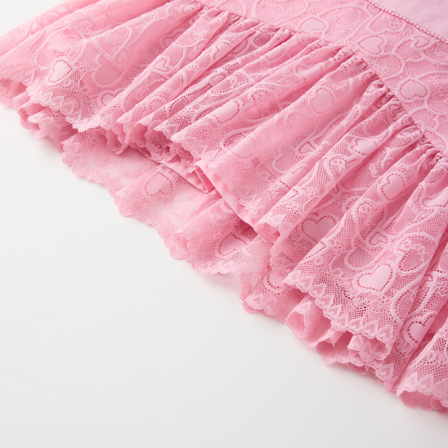 Lucy Frill Mini Dress, Lilac - Dresses - 6