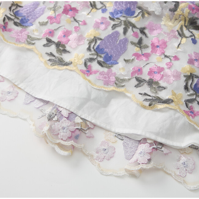 Mariah Embroidered Halter Neck Dress, Floral - Dresses - 6