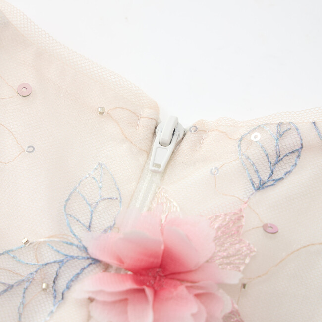 Rosalia Embroidered Mini Dress, Floral - Dresses - 9