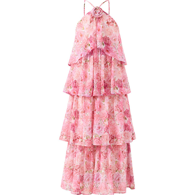 Julietta Frill Maxi Dress, Floral