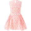 Holly Cotton Embroidered Mini Dress, Coral - Dresses - 2