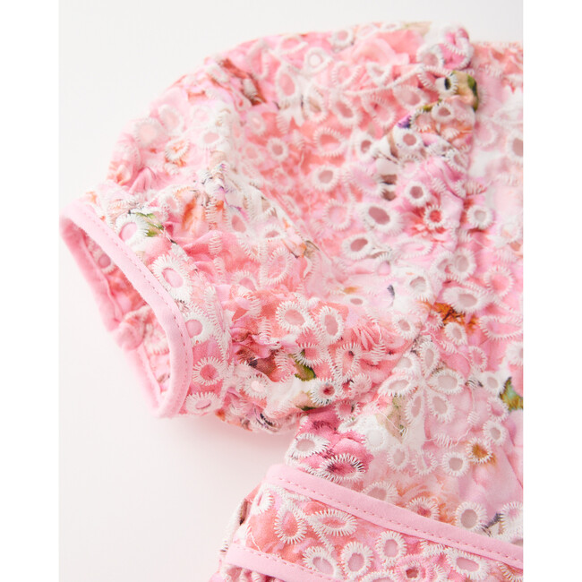 Julietta Cotton Embroidered Mini Dress (Baby), Floral - Dresses - 5