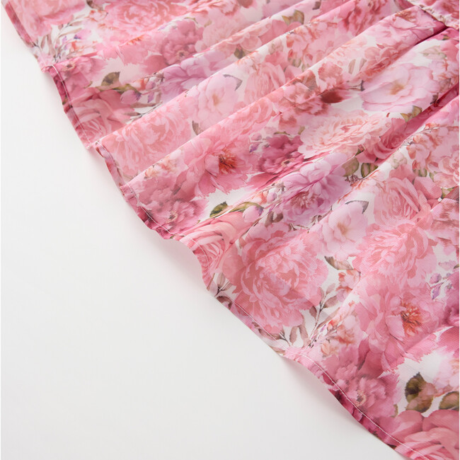 Julietta Frill Maxi Dress, Floral - Dresses - 6