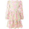 Estella Embroidered Mini Dress, Floral - Dresses - 1 - thumbnail