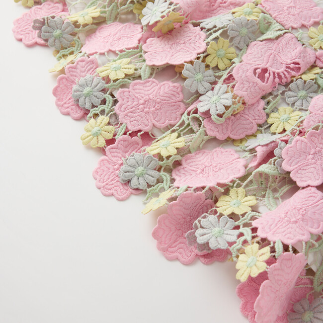 Estella Frill Embroidered Mini Skirt, Floral - Skirts - 5