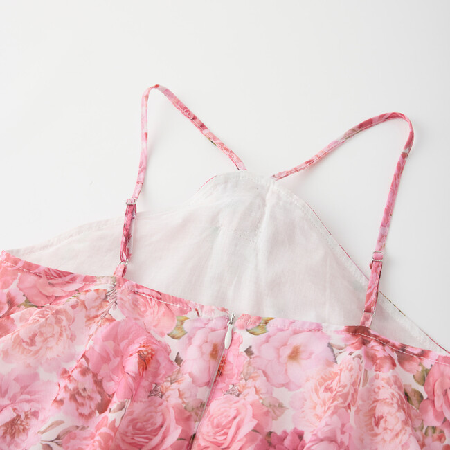 Julietta Frill Maxi Dress, Floral - Dresses - 8