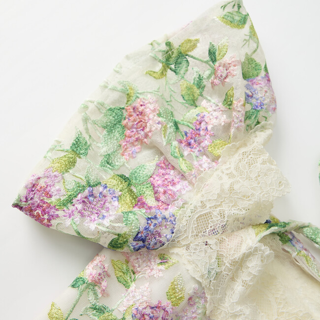 Clementine Embroidered Maxi Dress, Floral - Dresses - 4