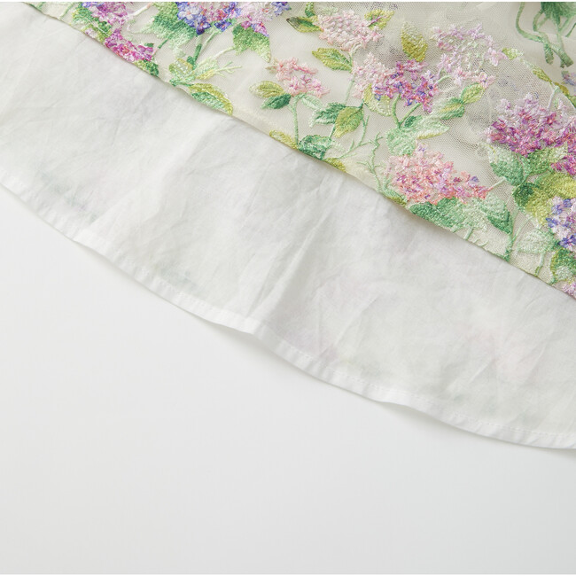 Clementine Embroidered Mini Dress, Floral - Dresses - 8