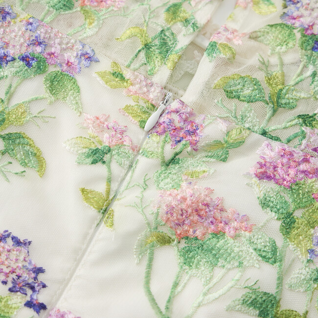 Clementine Embroidered Mini Dress, Floral - Dresses - 9