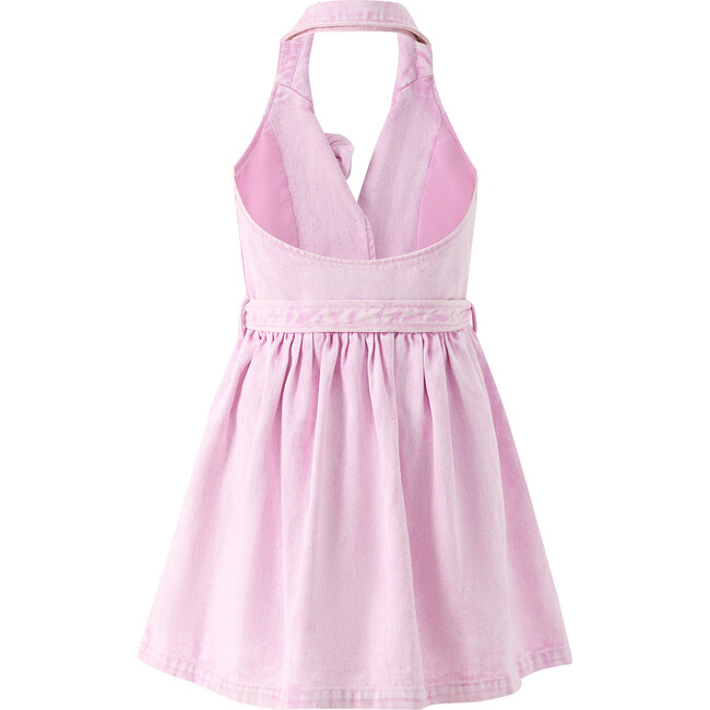 Catalina Denim Mini Dress, Pink