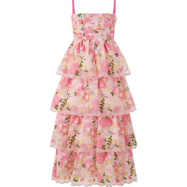 Avery Embroidered Maxi Dress, Floral