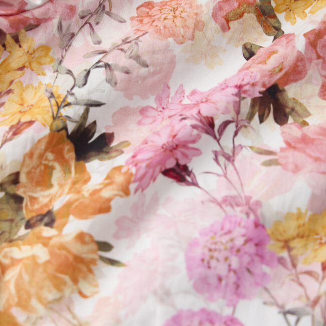 Alessia Cotton Sleeve Top, Floral - Blouses - 4