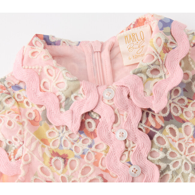 Alanna Embroidered Romper (Baby), Multi - Dresses - 3