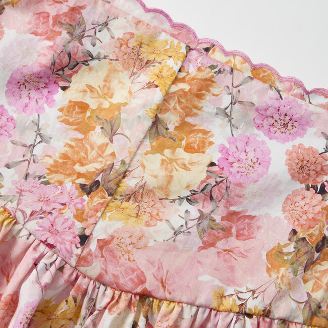 Alessia Cotton Mini Skirt, Floral - Skirts - 3