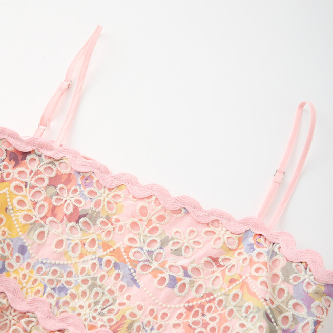 Alanna Frill Embroidered Maxi Dress, Multi - Dresses - 3