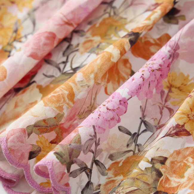 Alessia Cotton Mini Skirt, Floral - Skirts - 4