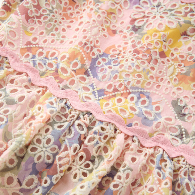 Alanna Frill Embroidered Maxi Dress (Women), Multi - Dresses - 4