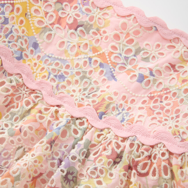 Alanna Frill Embroidered Maxi Dress, Multi - Dresses - 5