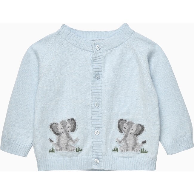 Elephant Cardiganpale Blue