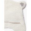 Newborn Teddy Hat, Winter White - Hats - 2
