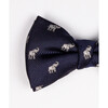 Elephant Bow Tie, Navy/Elephant - Bowties & Ties - 2