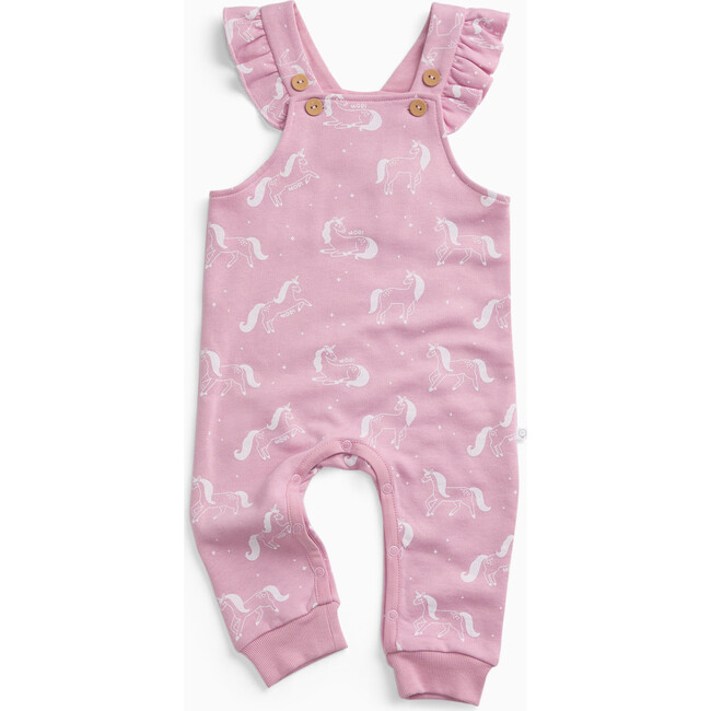 Unicorn Frilled Dungarees