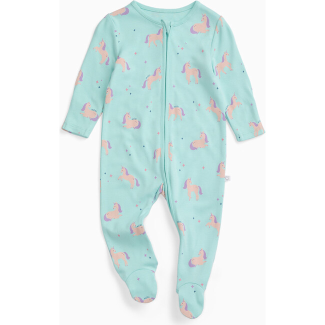 Unicorn Two Way Zip-Up Sleepsuit