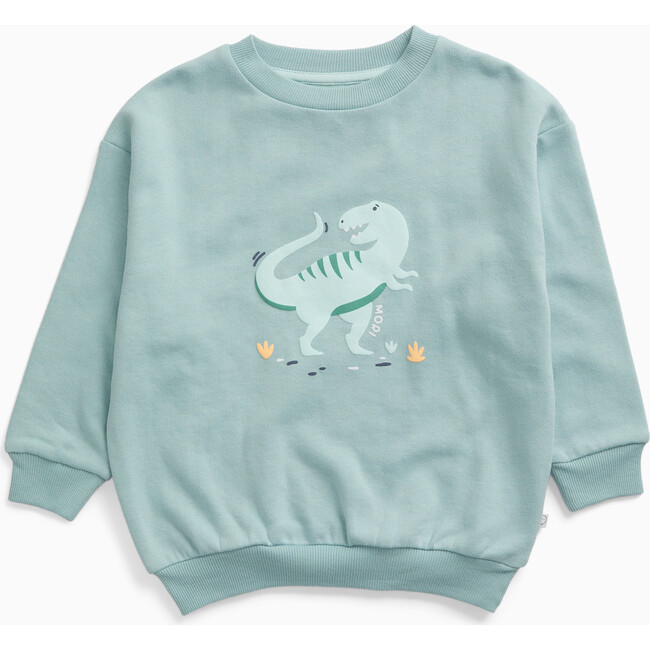 T-Rex Dino Placement Print Sweatshirt