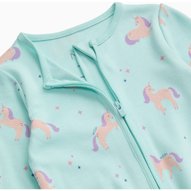 Unicorn Two Way Zip-Up Sleepsuit